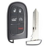2014-2021 Jeep Cherokee / 5-Button 4A 433Mhz Smart Key / GQ4-54T (AFTERMARKET)